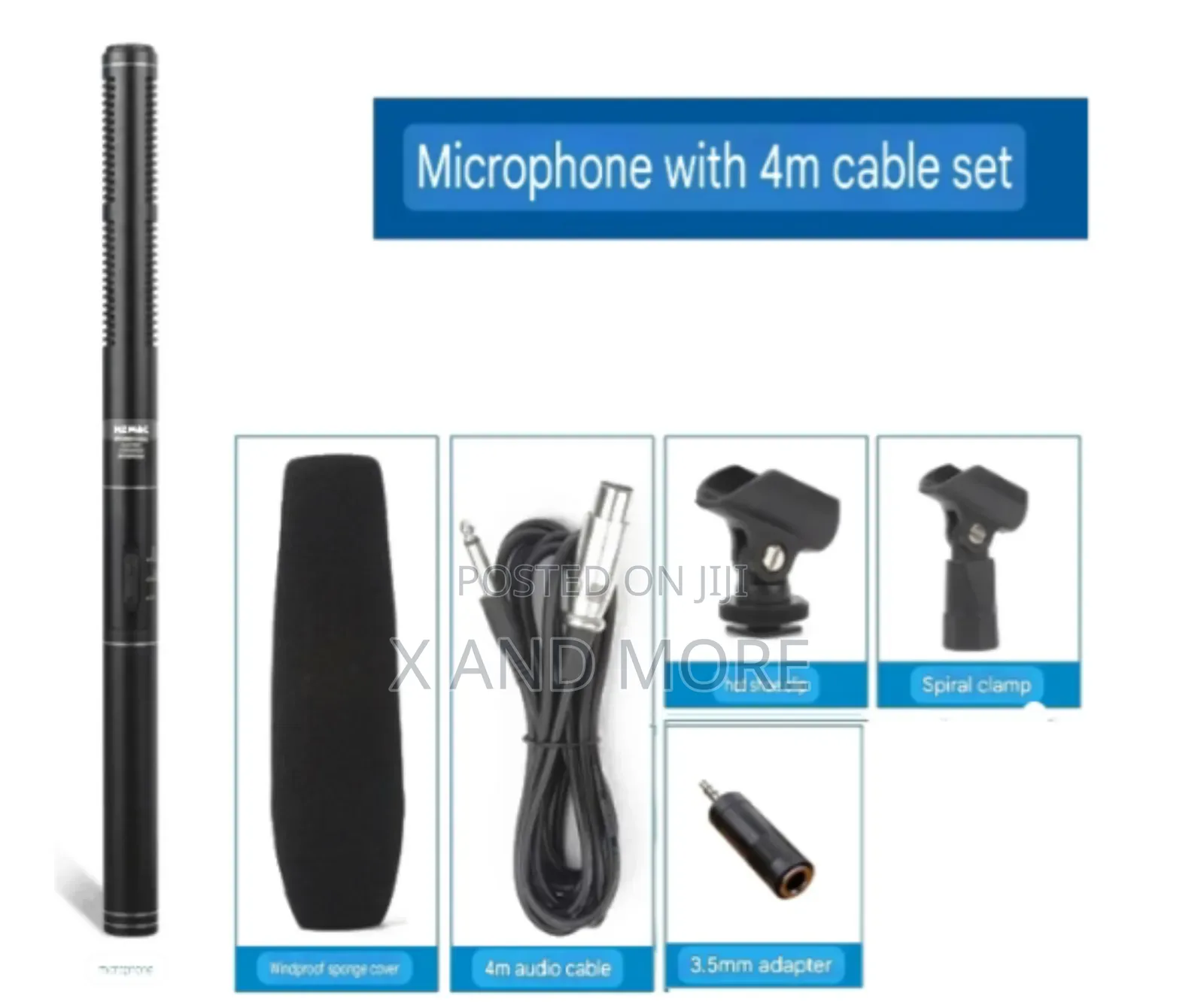 Hd Shotgun Interview on-Set Microphone