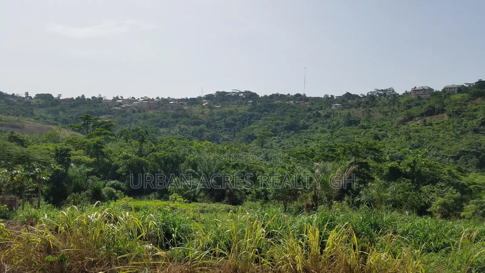 E/R - Aburi Mountain, (Mampong) _ 120 Plots (25+ Acres) Land