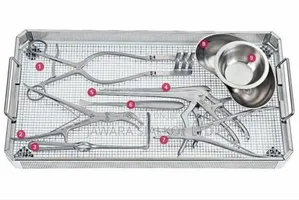Photo - Spinal Neurosurgery Set of 9 Piece Set With Strilization Box