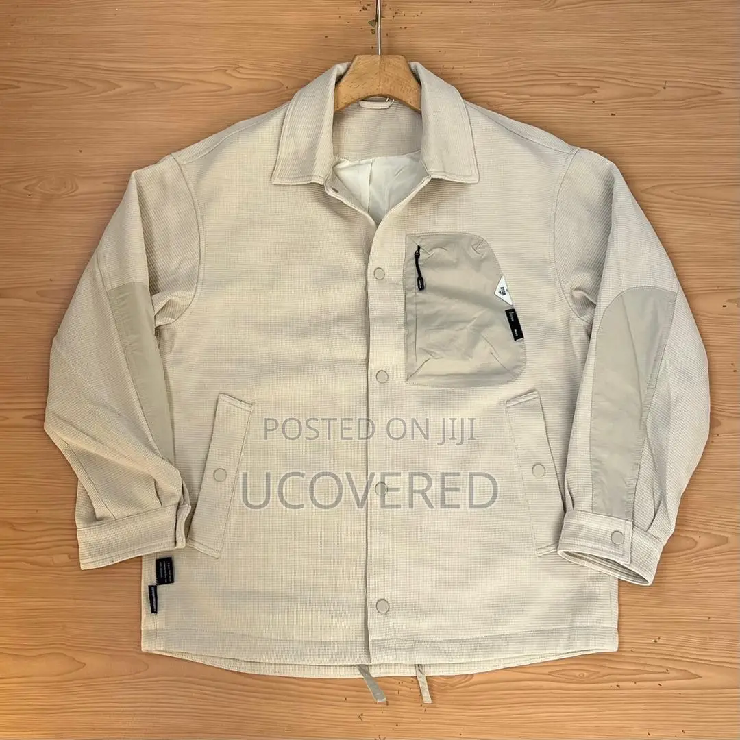Men’S Essentials Long Sleeve Polar Fleece Shirt Jacket
