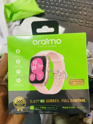 Oraimo Watch 5 Lite 2.01" Hd Ip68 Smart Watch Rose Gold