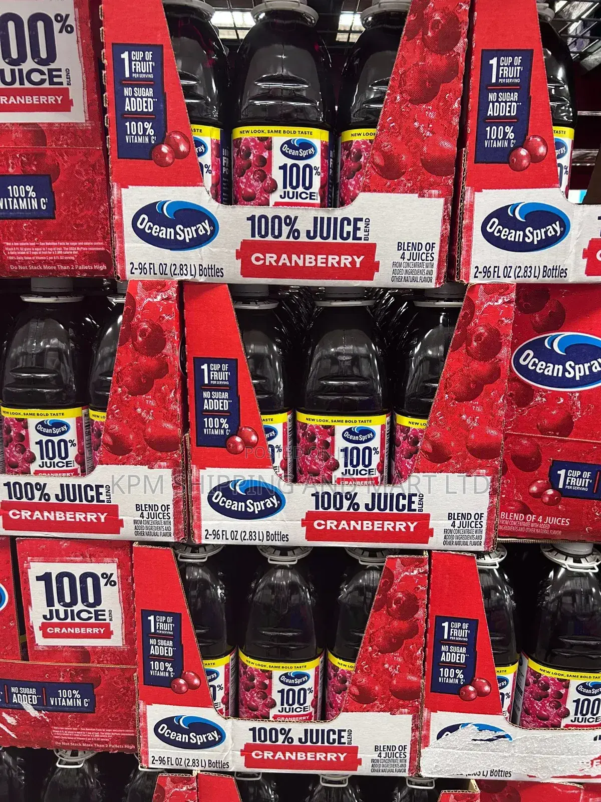 Cranberry Juice 2.83l (Pair)