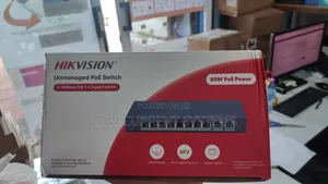 Hikvision Gigabit 8 Port Switch Poe 80w Poe Networking