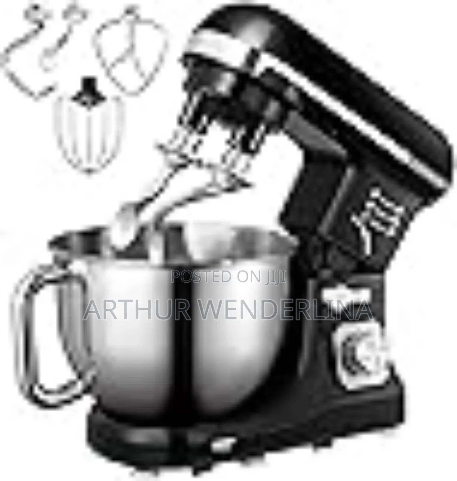 Sokany Stand Mixer With 6 Speeds 11l Capacity Pulse Fun.