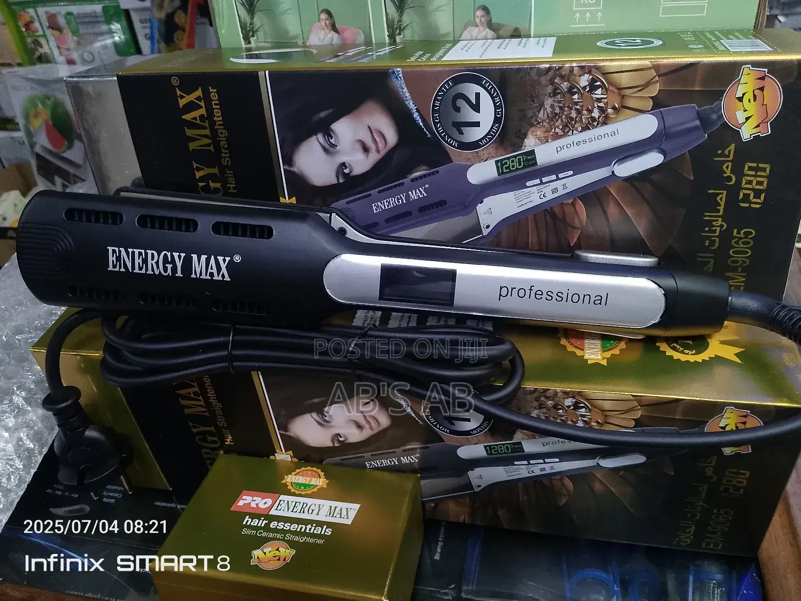 Energy Max Hair Straightener