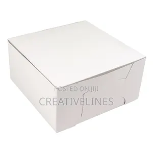 Self-Locking Cake Boxes