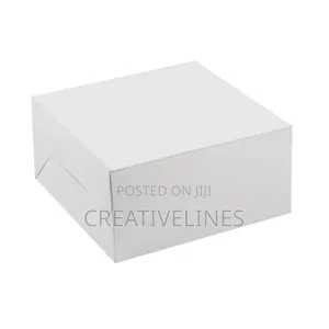 Self-Locking Cake Boxes