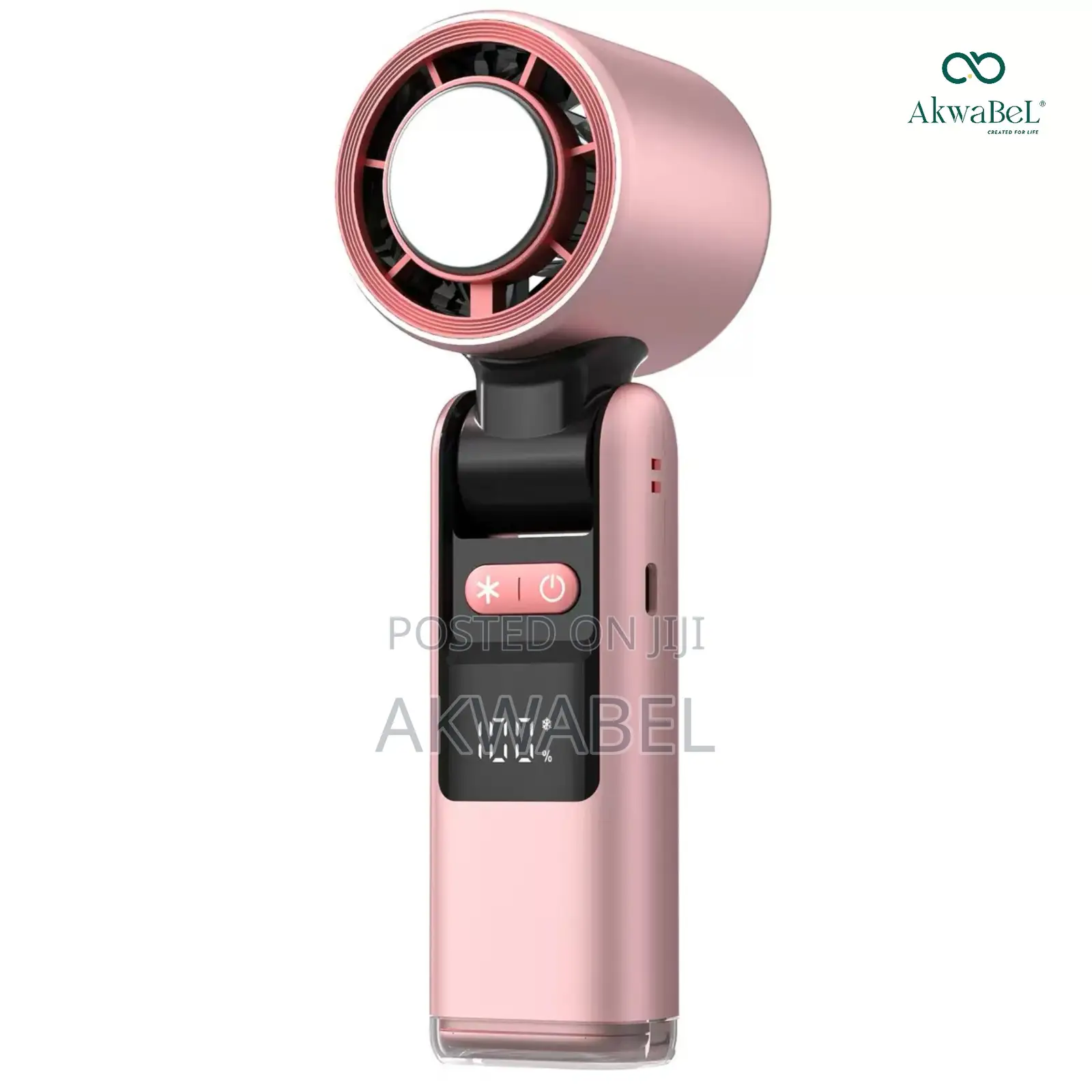 Air Condition Handheld Fan • High Speed Rechargeable Ice Cool Hand Fan