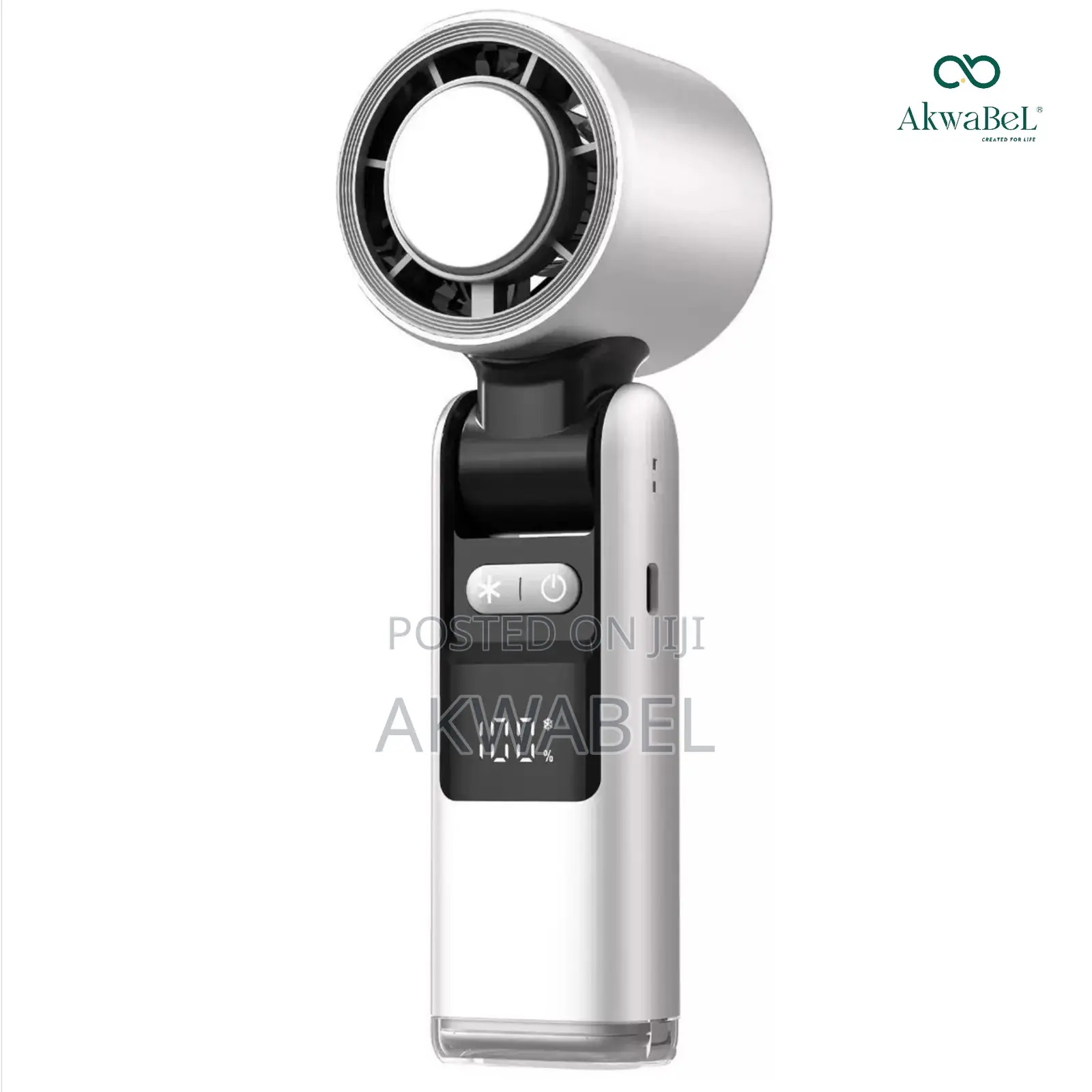 Air Condition Handheld Fan • High Speed Rechargeable Ice Cool Hand Fan
