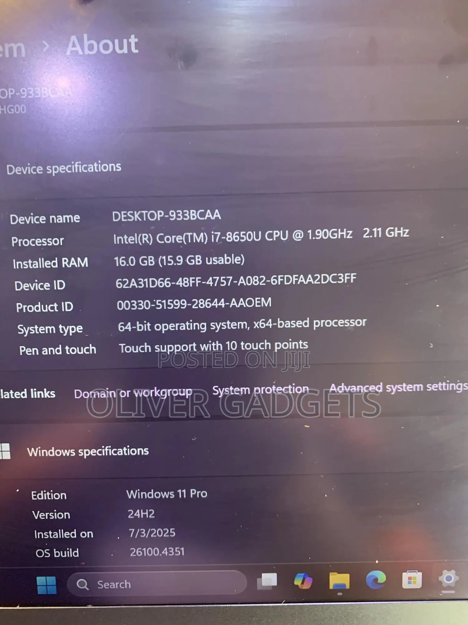 Laptop Lenovo ThinkPad T480 16GB Intel Core I7 SSD 512GB