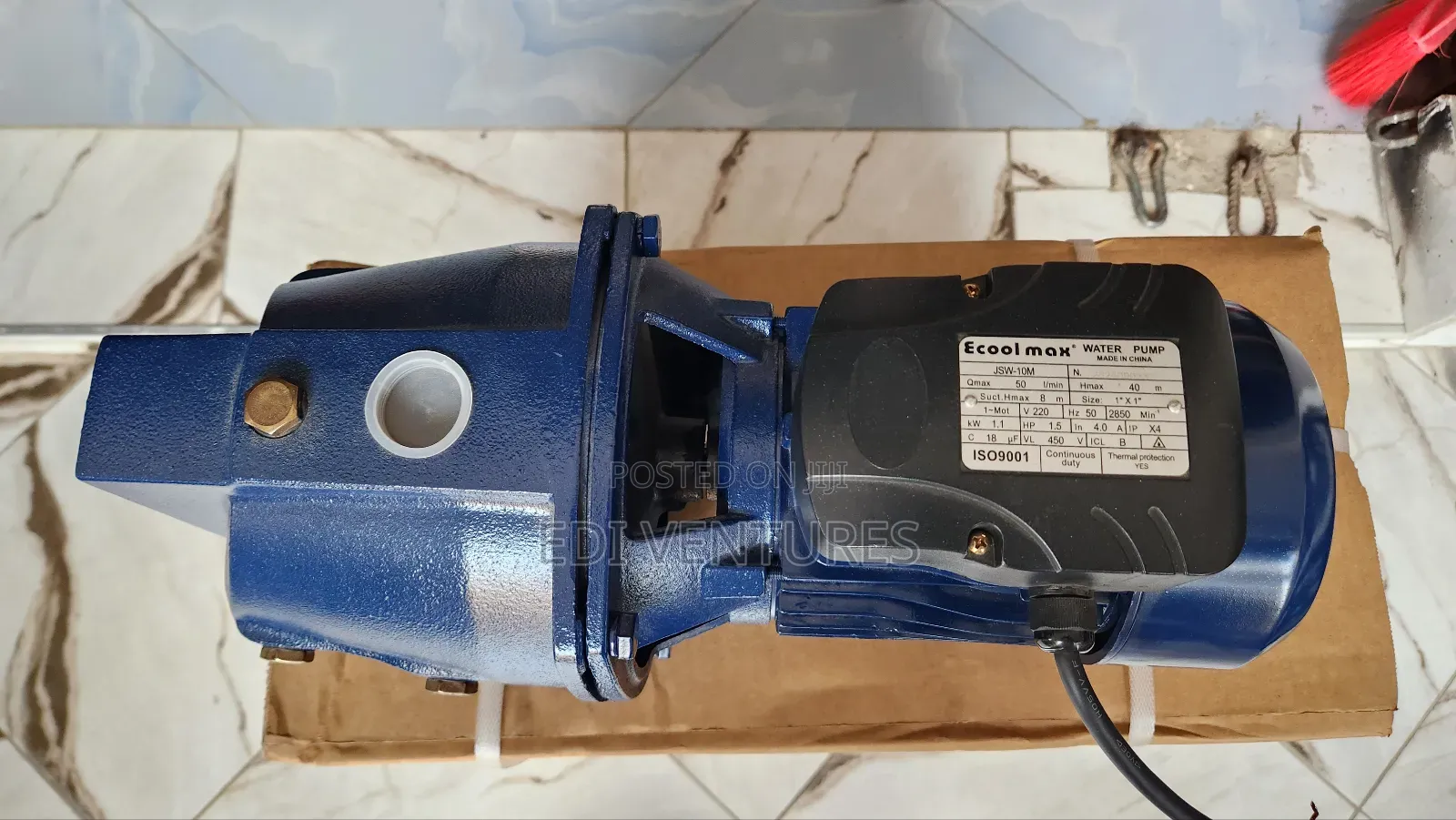 Ecoolmax 1.5hp Water Pump With Booster