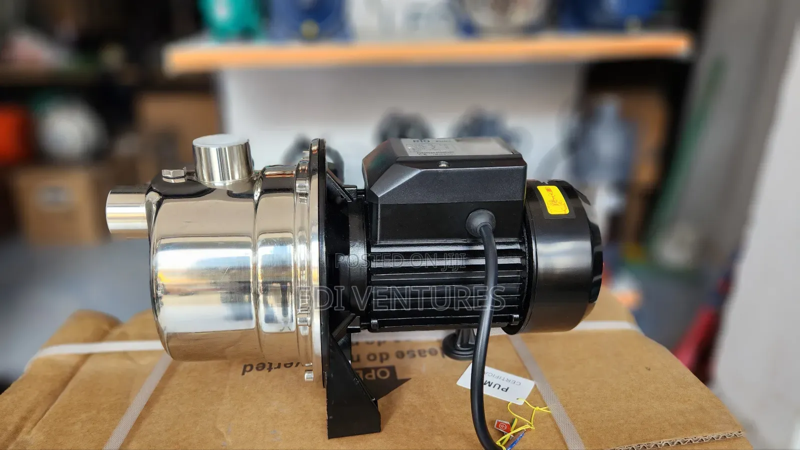 Rio 1.5hp 1.1kw Stainless Water Pump - Complete With Booster