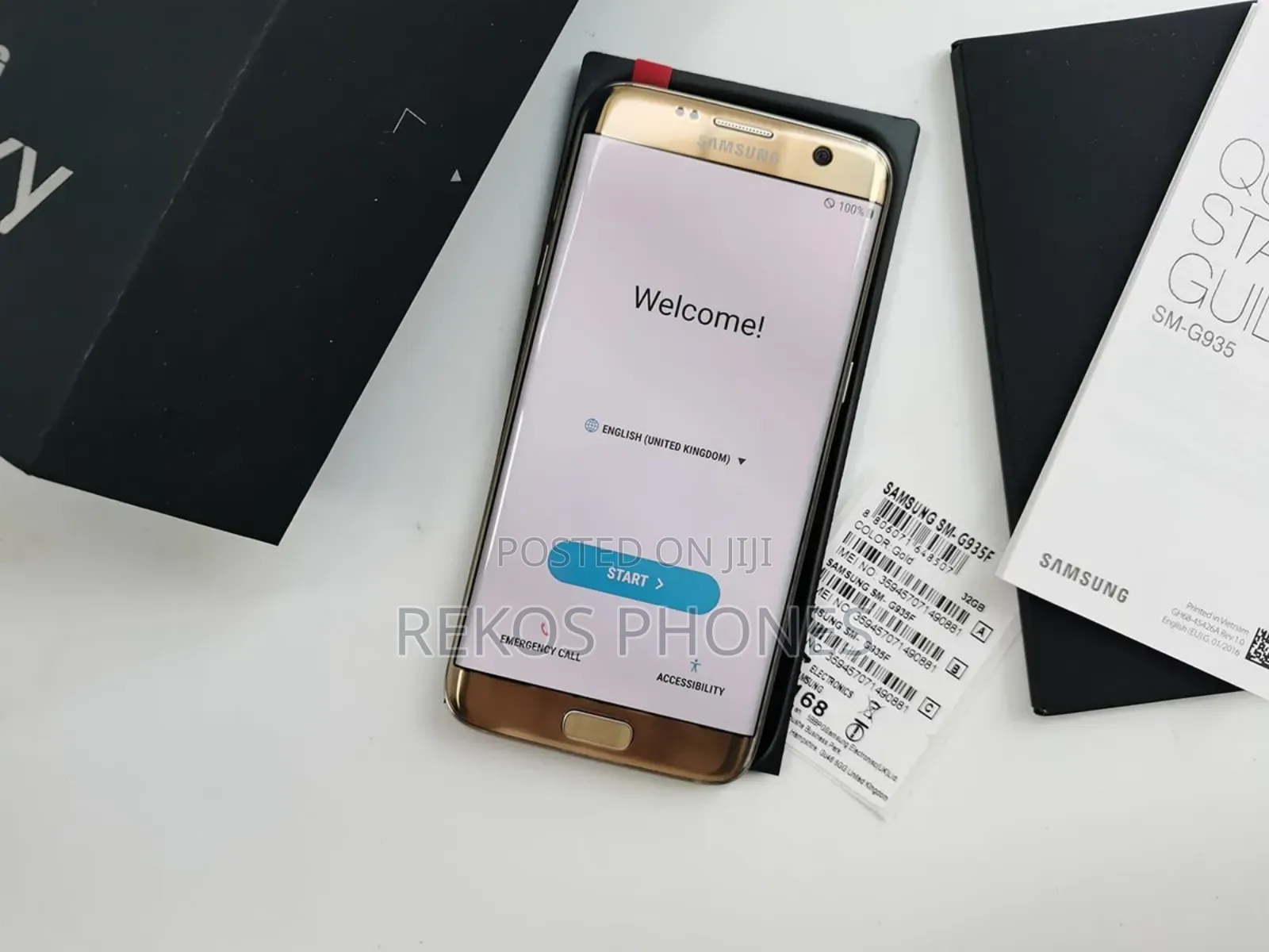New Samsung Galaxy S7 edge 32 GB Gold