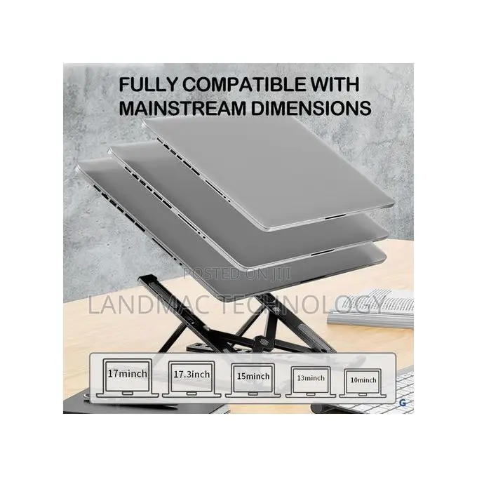 10 Speed Adjustable Laptop Stand + Phone Stand