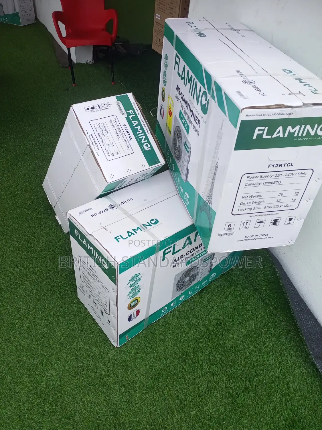 Sleek 1.5hp Flamino Split Air Conditioner Split Ac System