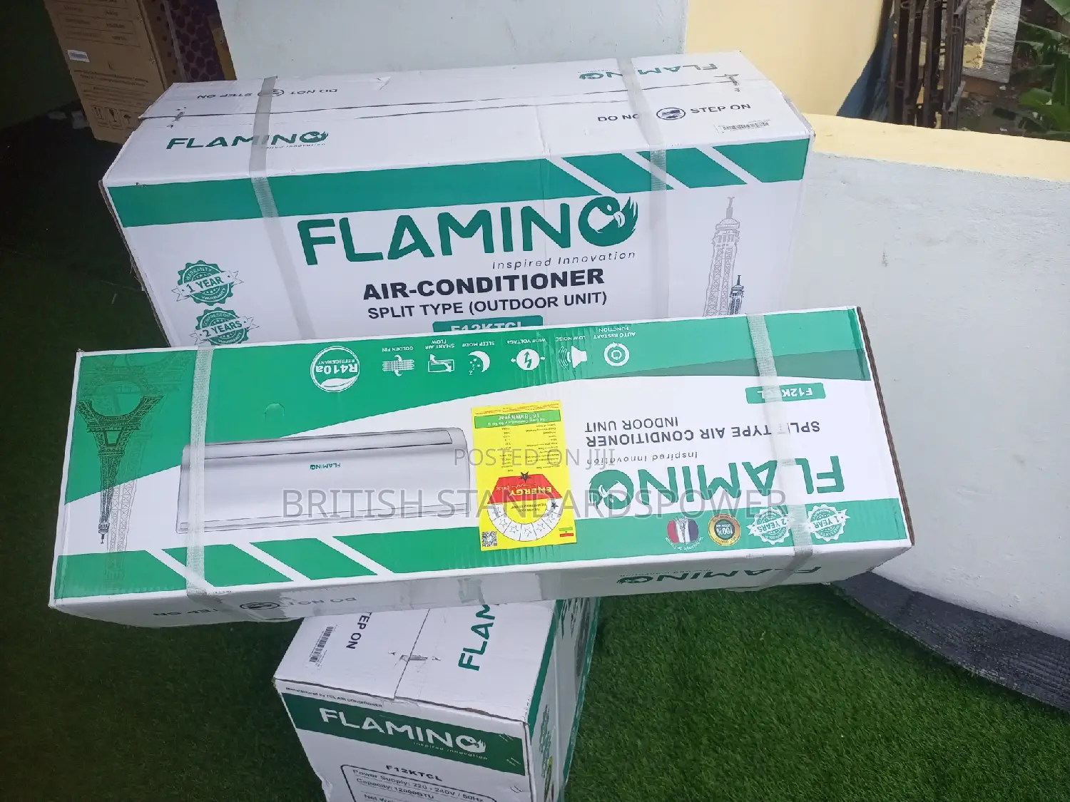 Making Fun With 1.5hp Flamino Air Conditioner Split Set