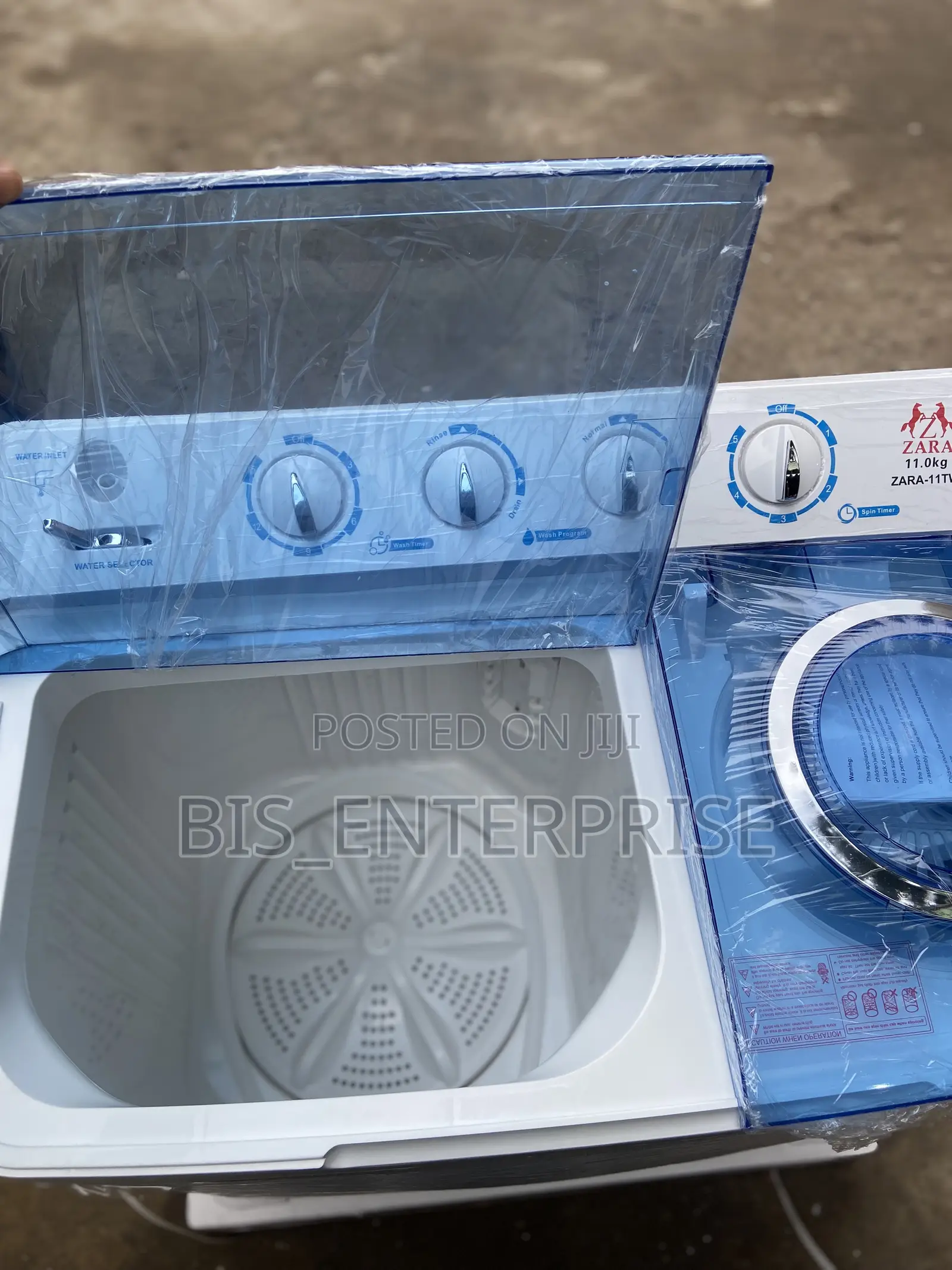 Zara Washing Machine 11kg Semi Automatic
