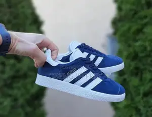 Photo - Original Adidas Gazelle Blue/White