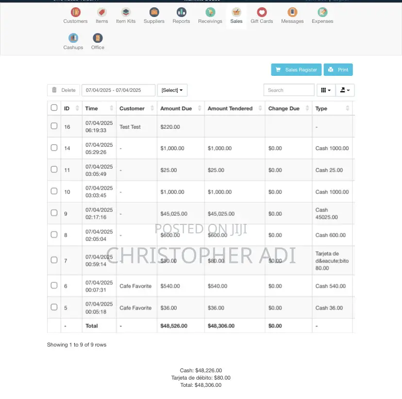 Point of Sale Software