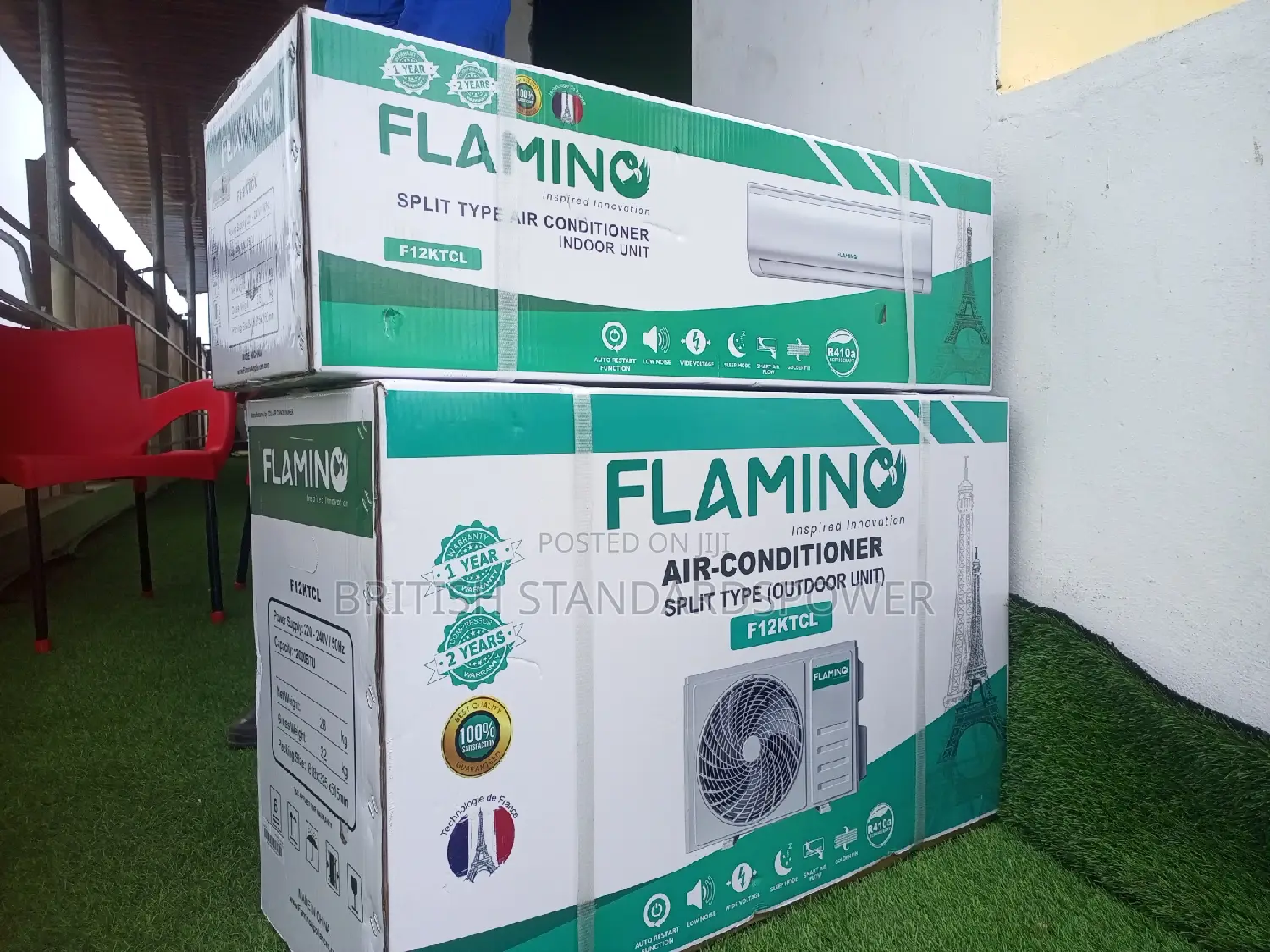 Absolutely 1.5hp Flamino Air Conditioner Energetic Split