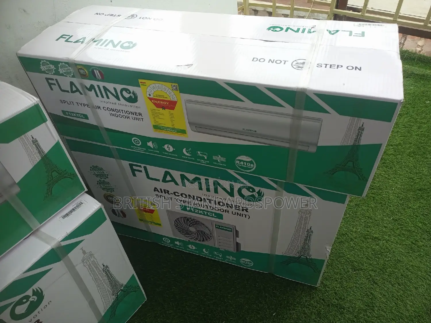 Merely 1.5hp Flamino Air Conditioner Energetic Split