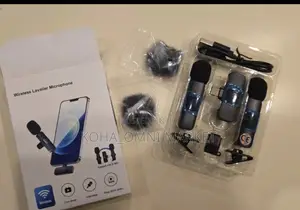 Wireless Lavalier 2-in-1 Microphone for iPhone + Type C