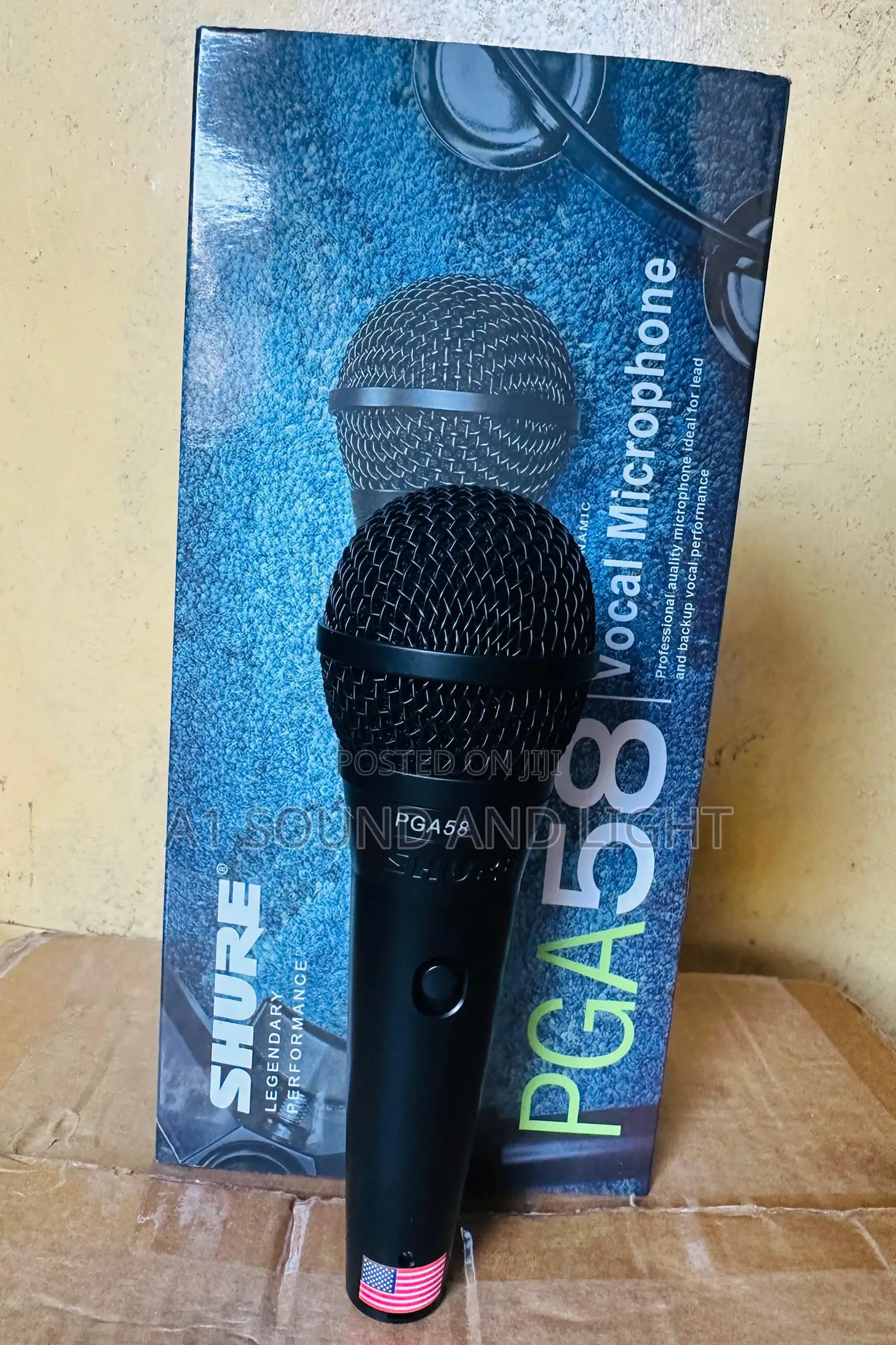 Shure Pga58 Dynamic Unidirectional Microphone