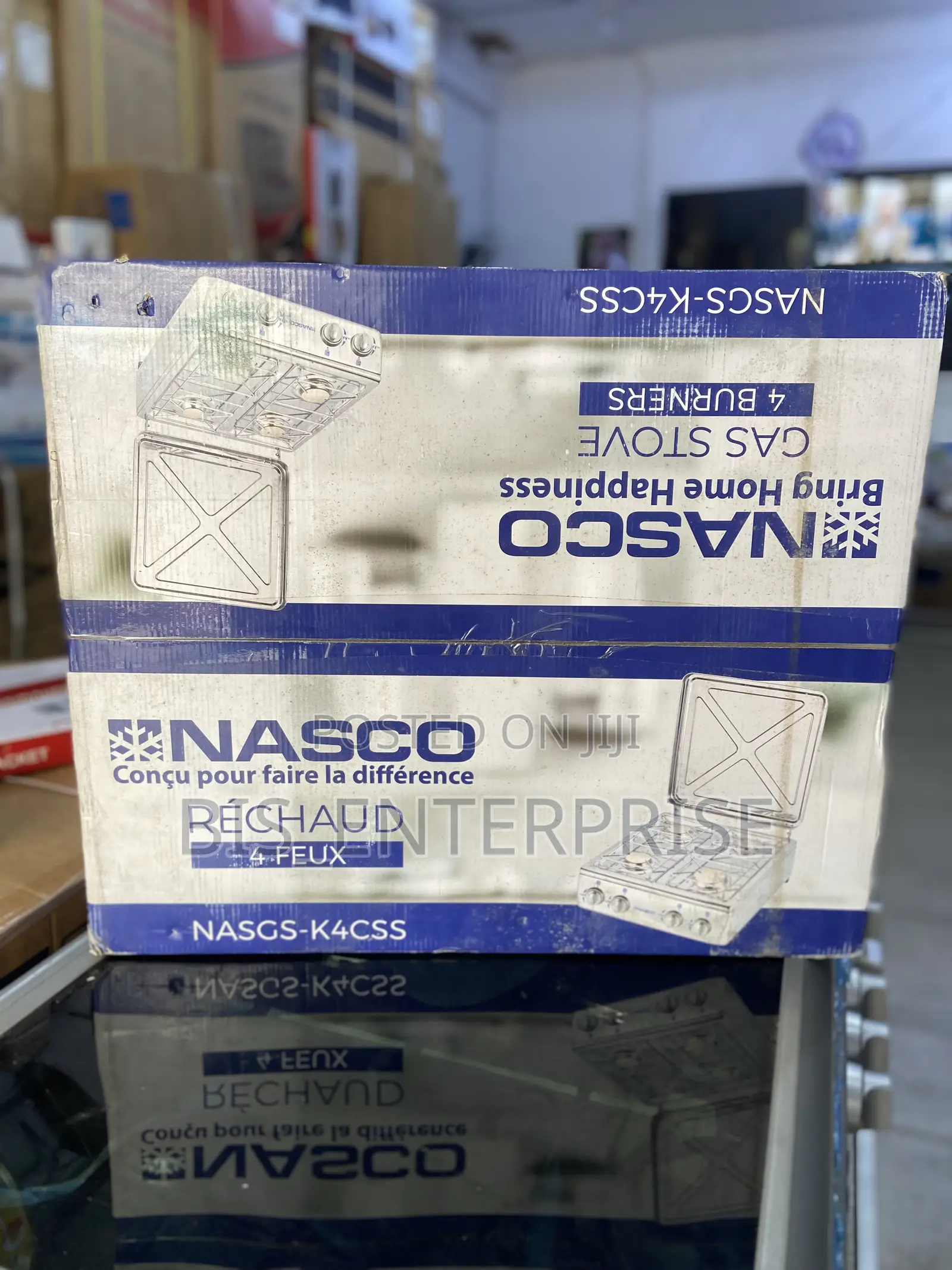 Nasco 4 Gas Table Burner Nasgs-K4css
