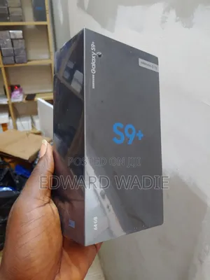 New Samsung Galaxy S9 Plus 64 GB Black