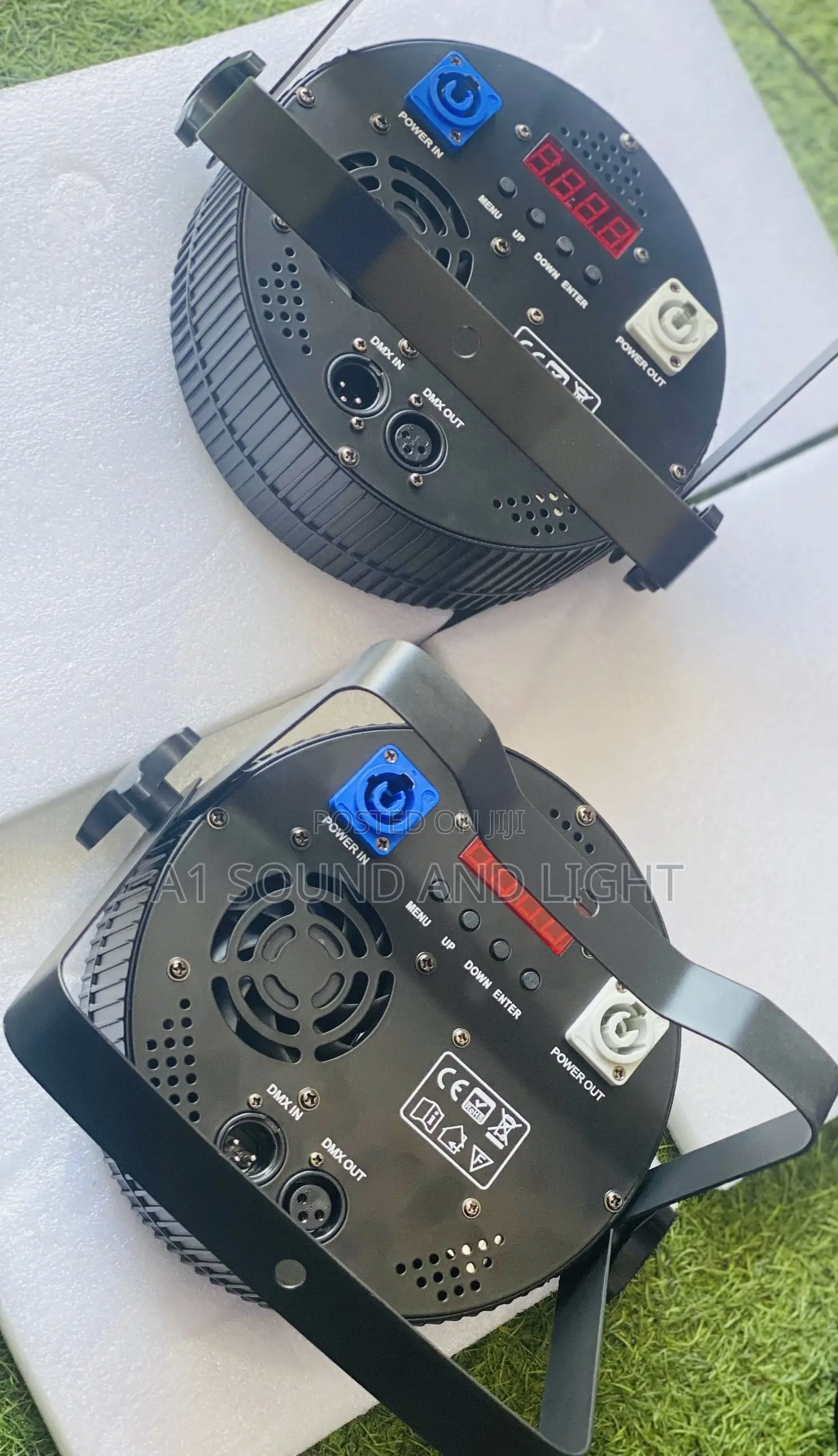18 Lamps Flat Led Par Can [1 Pair]