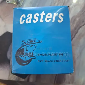 Movable Castors, Swivel Plate, Rolling Tryes (4pcs)