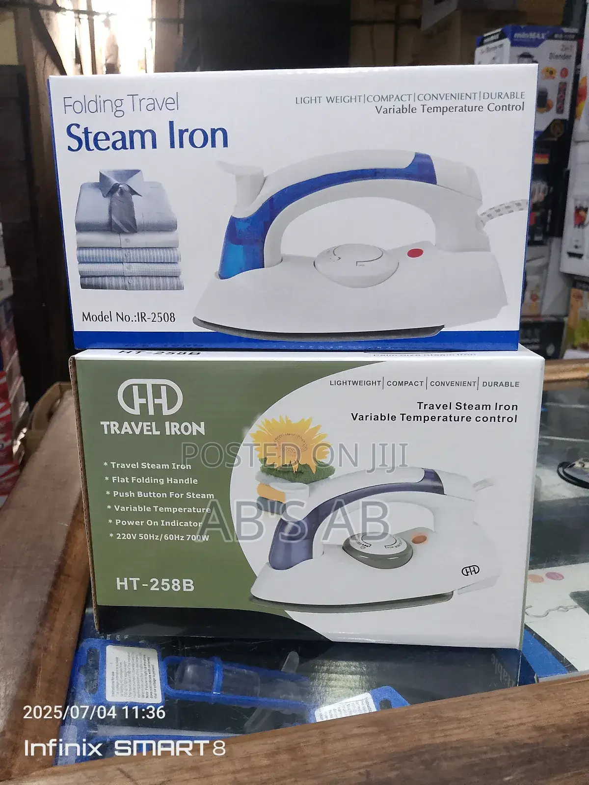 Traveling Iron Folding