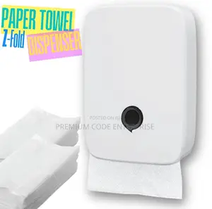 Z-Fold Paper Towel Dispenser - No-Drill Installation
