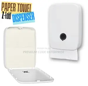 Z-Fold Paper Towel Dispenser - No-Drill Installation