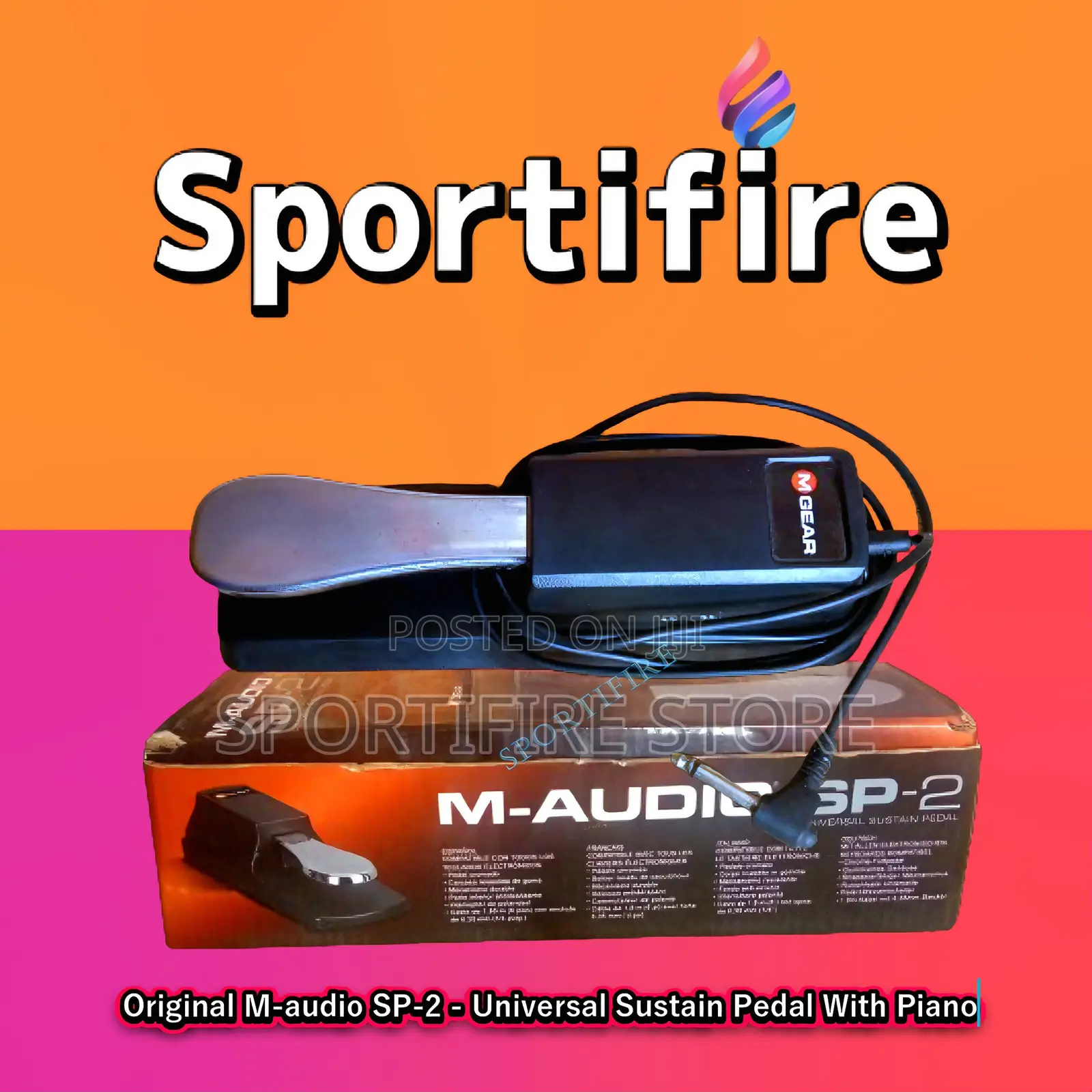 Original M-audio Sp-2 - Universal Sustain Pedal With Piano