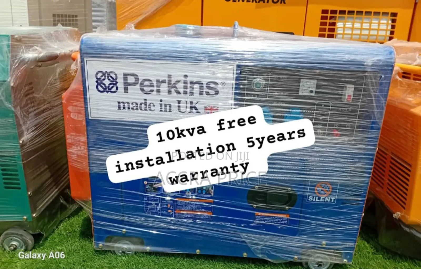 Safety First Genset Perkins 10kva Diesel 13000watts Diesel