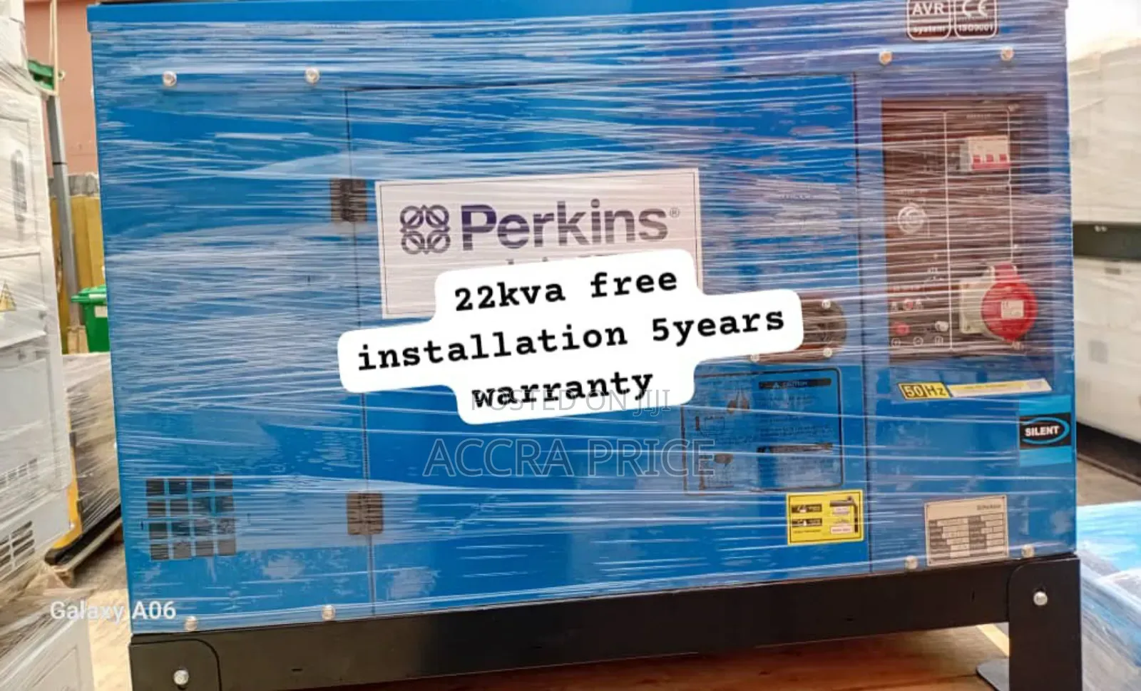 Smooth Spark Perkins 10kva 13000watt Diesel Engine