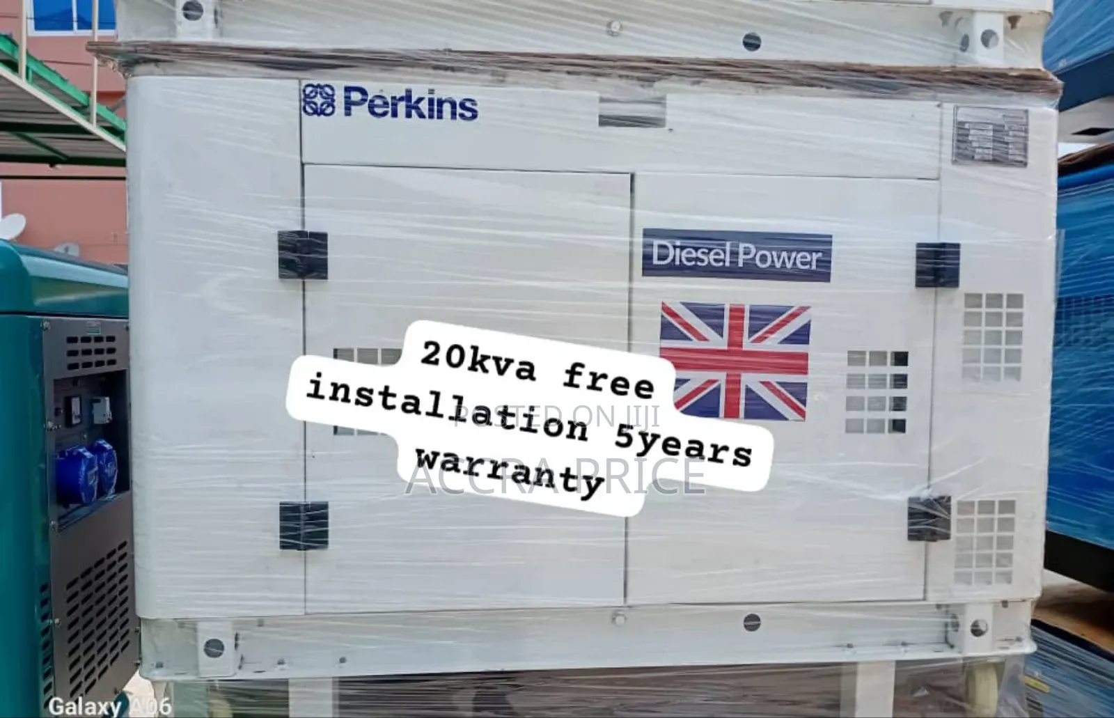 Genset Glow Perkins 20kva Diesel Generator 20kva Perkins