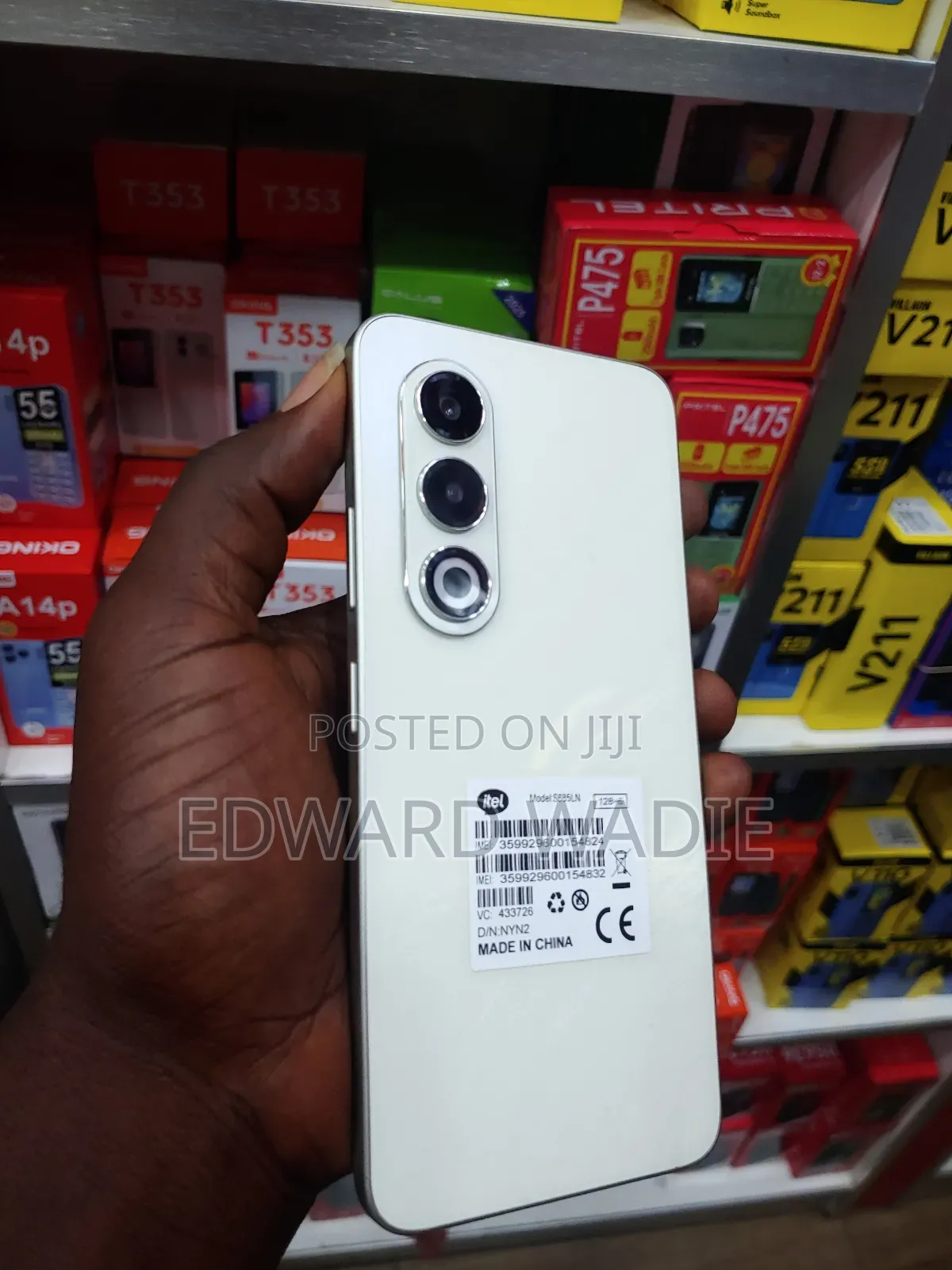 New Itel S25 128 GB Gold
