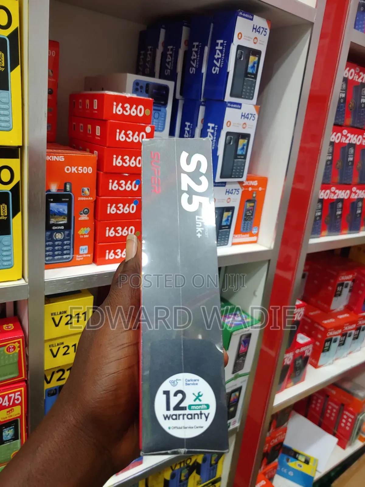 New Itel S25 128 GB Gold