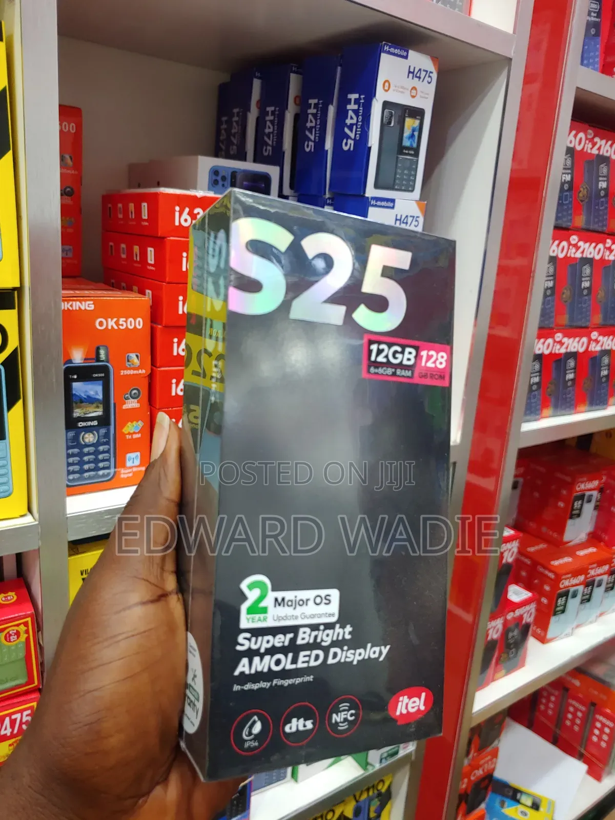 New Itel S25 128 GB Gold