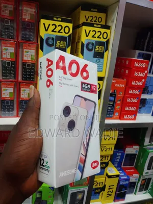 New Itel A06 32 GB Black