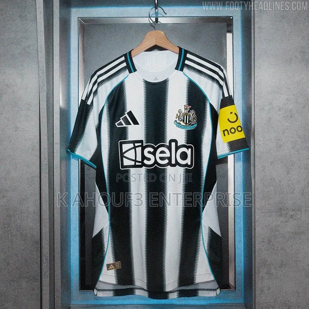 Newcastle Away and Home Jersey for 2025/26 Season