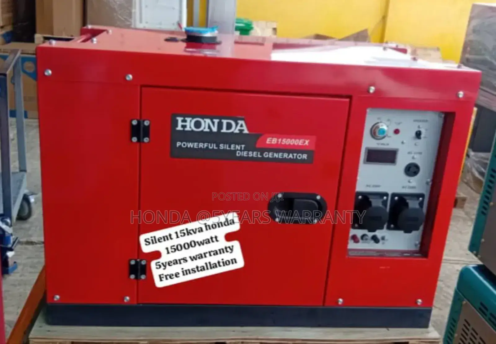 Home Power Masters Honda 15kva 15000watt Diesel Generator