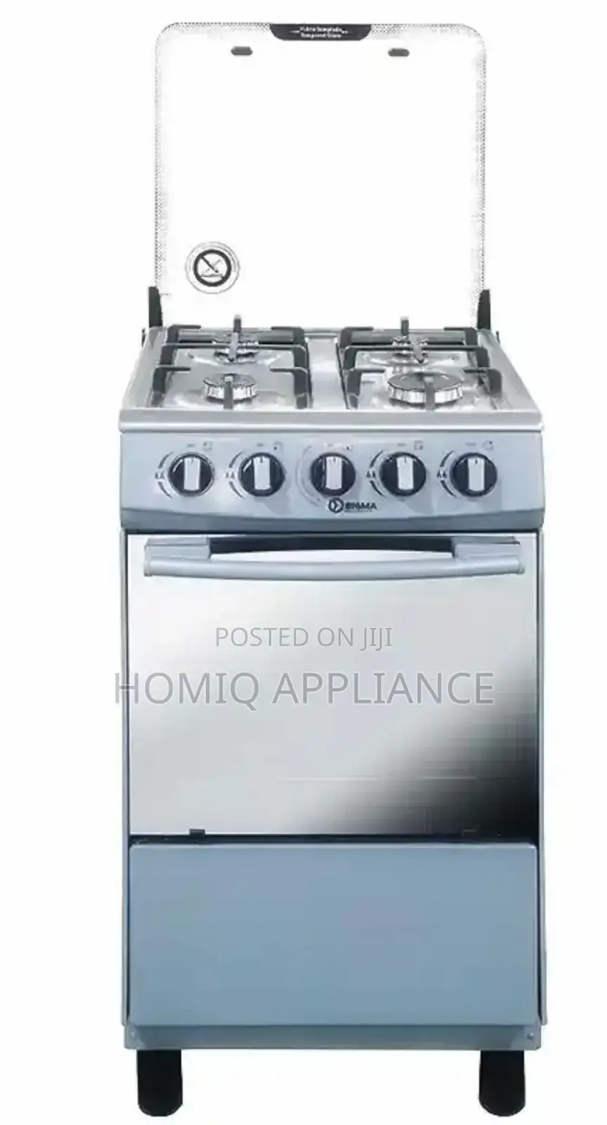 Sigma Stainless 4 Burner Gas Cooker 50×50