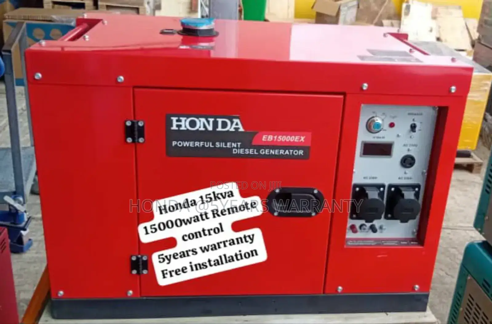 Power Pluse Solutions Honda 15kva 15000watt Remote Control