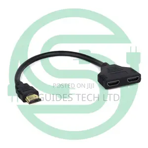 1-in 2-Out Hdmi Splitter Cable , 1 to 2 Hdmi Splitter Cable