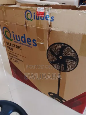 18" Energy Saving Ultra Quiet Electric Standing Fan