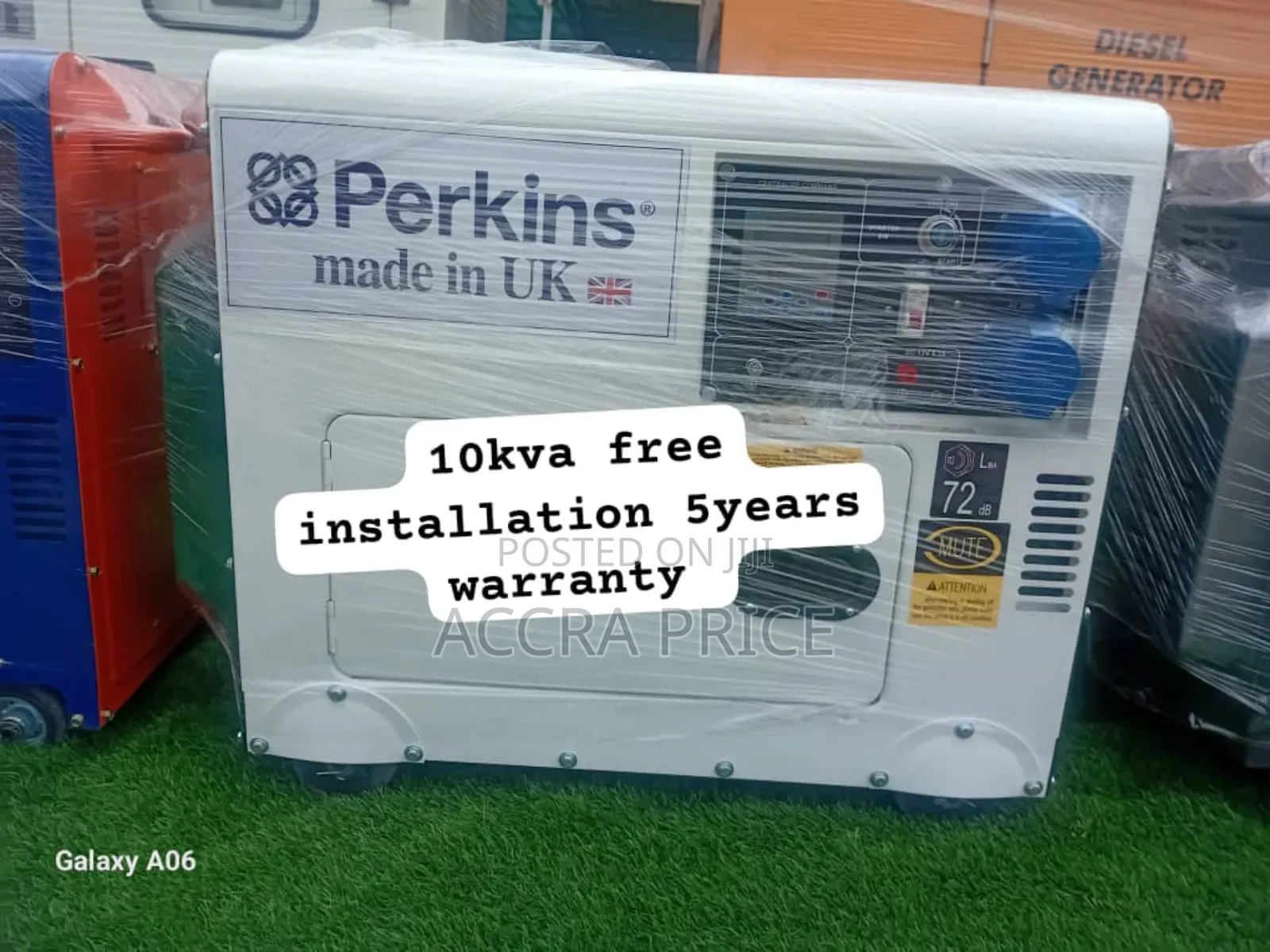 Silent Strong Sure Perkins 10kva Diesel 13000watts Diesel