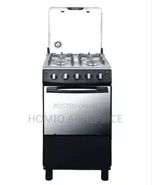 Promo Sigma 4 Burner 50x50cm Gas Cooker Black